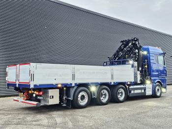 TGX 35.580 8x4-4 / HIAB 54 t/m CRANE+ JIB